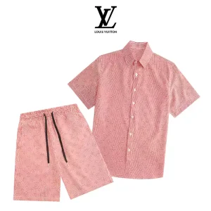 Conjunto corto Louis Vuitton rosa