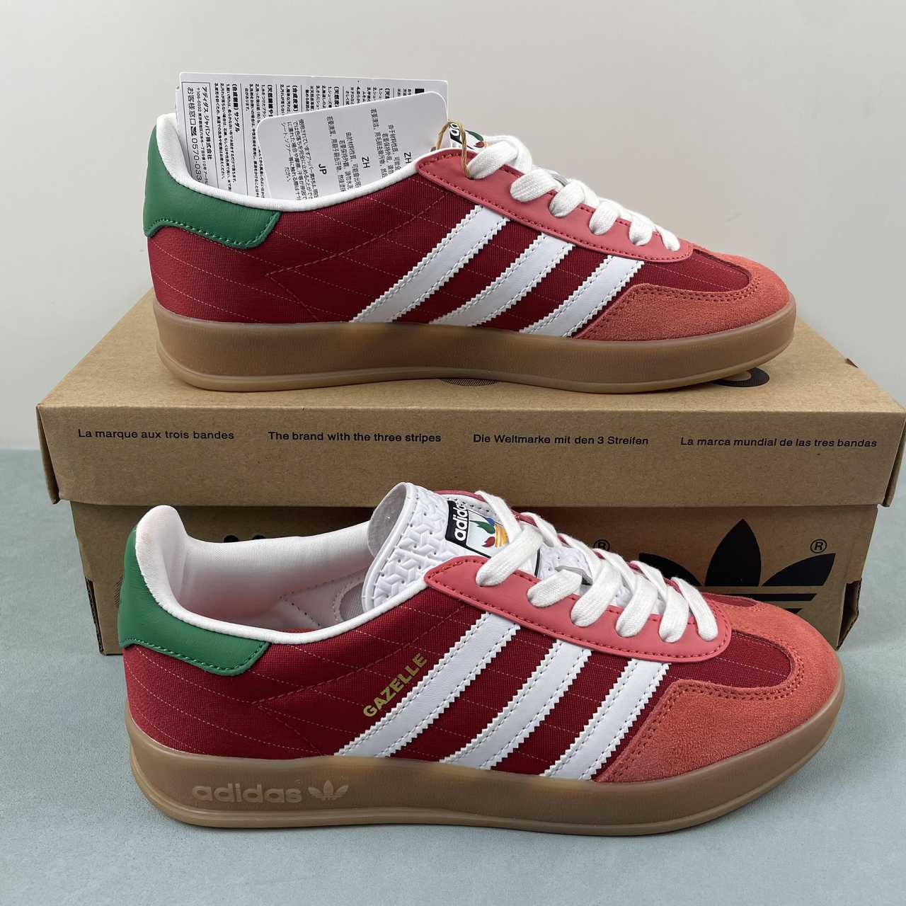 Adidas Gazelle Rojo línea