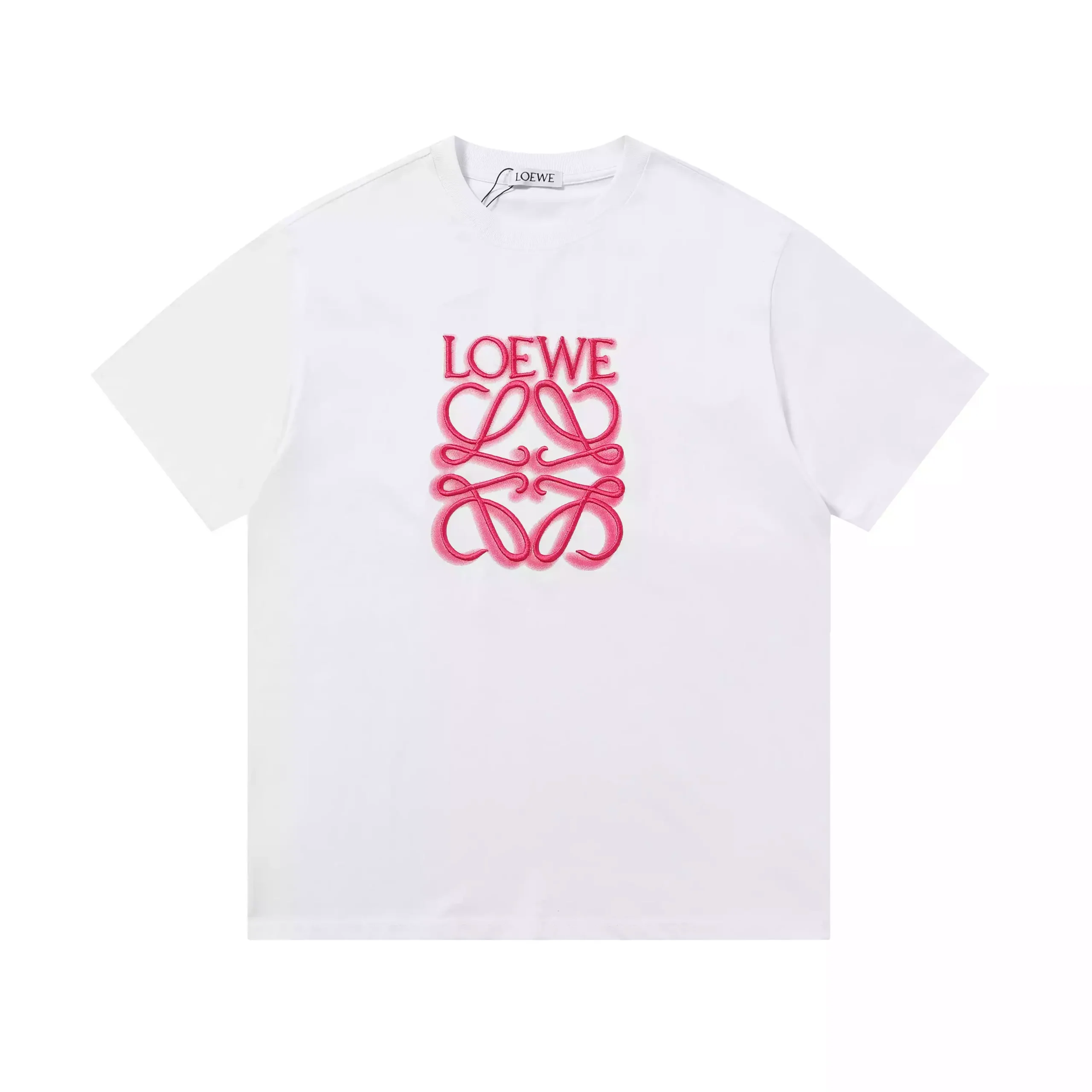 Camiseta Loewe logo rosa - Imagen 4