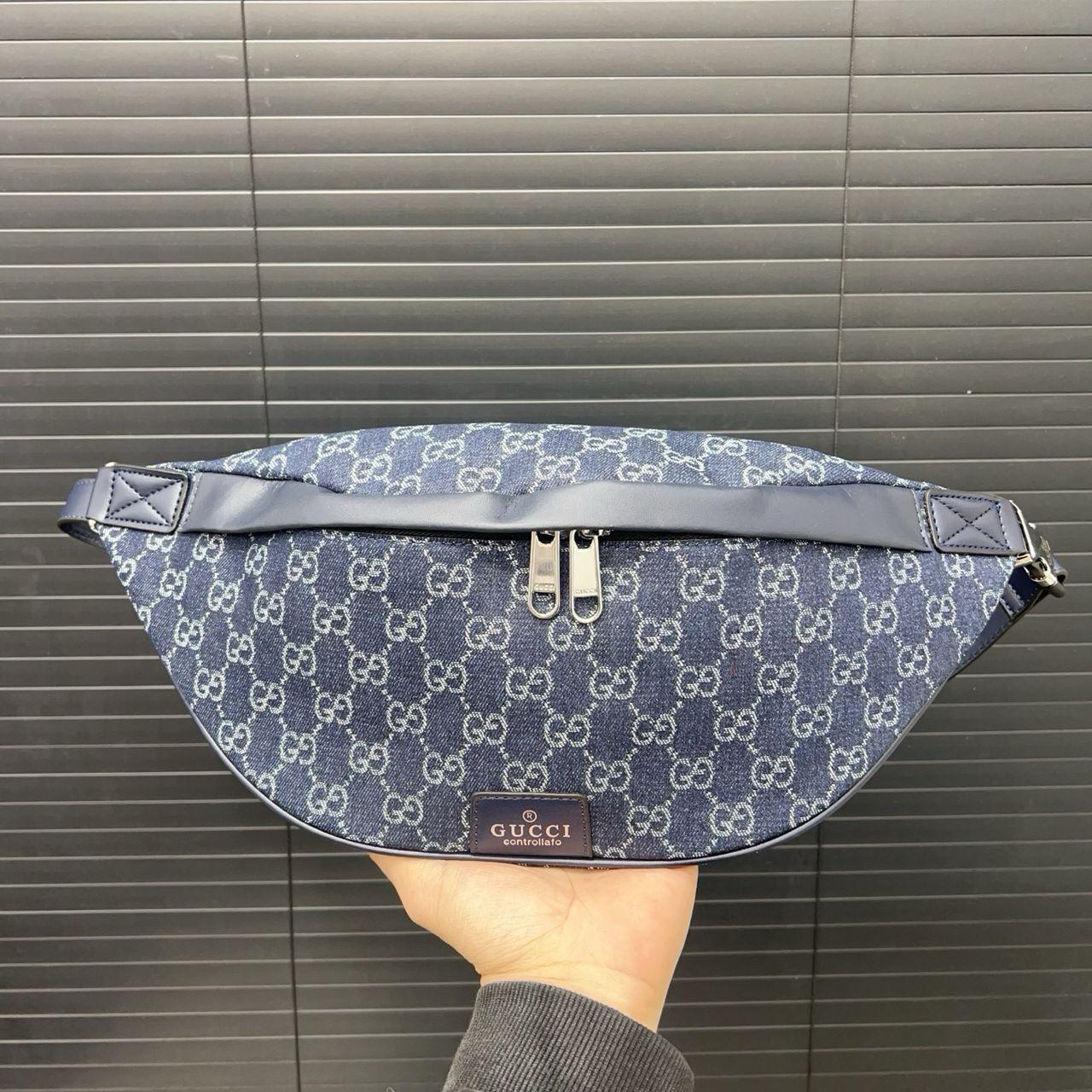 Riñonera mujer Gucci azul