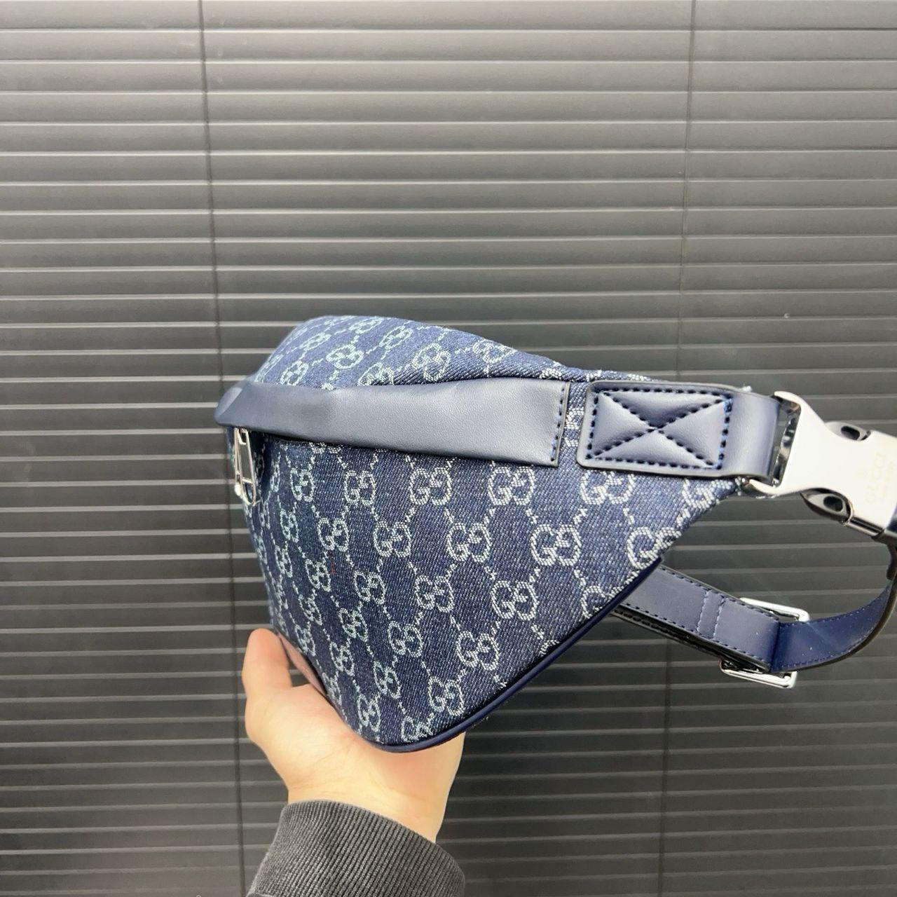 Riñonera mujer Gucci azul - Imagen 3
