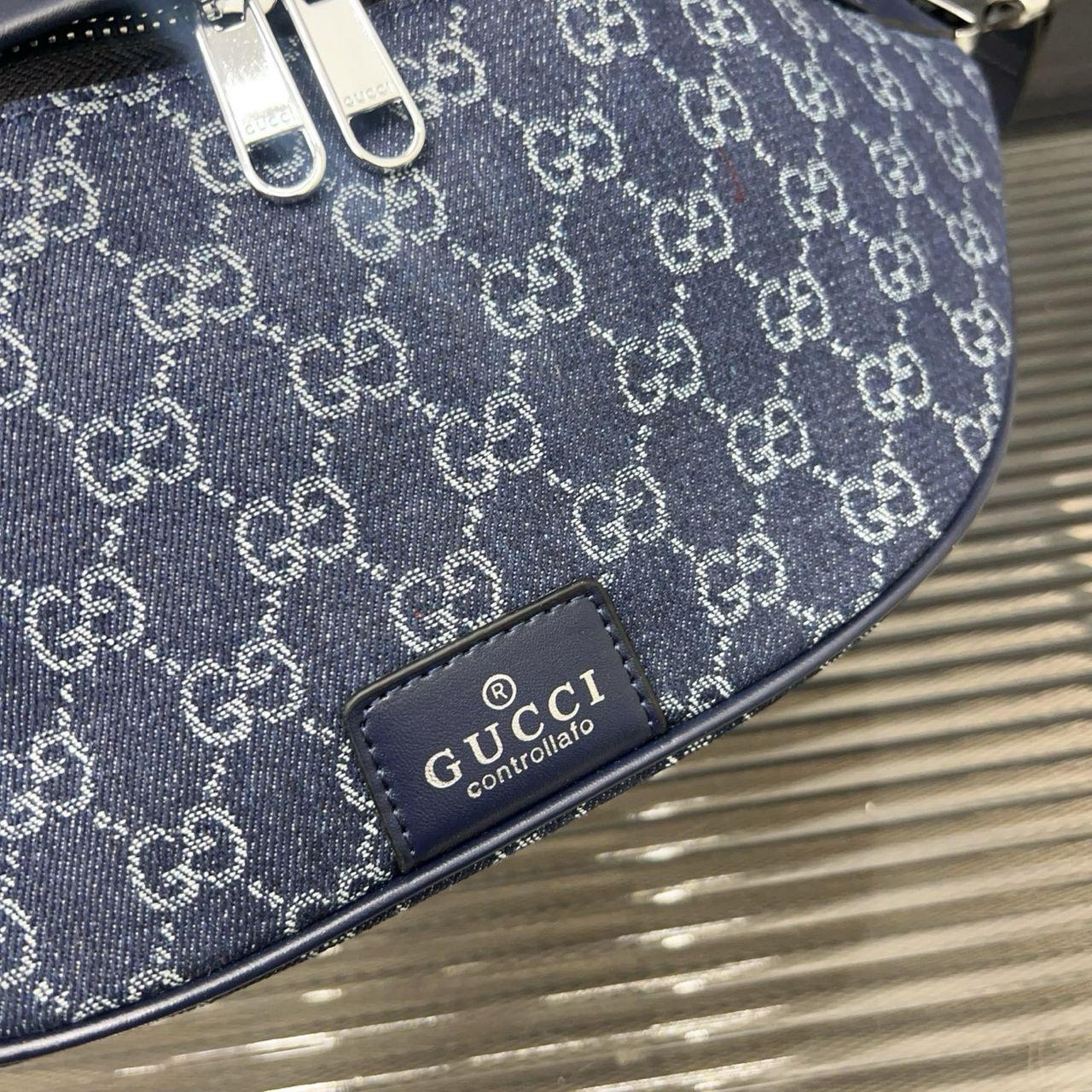 Riñonera mujer Gucci azul - Imagen 7