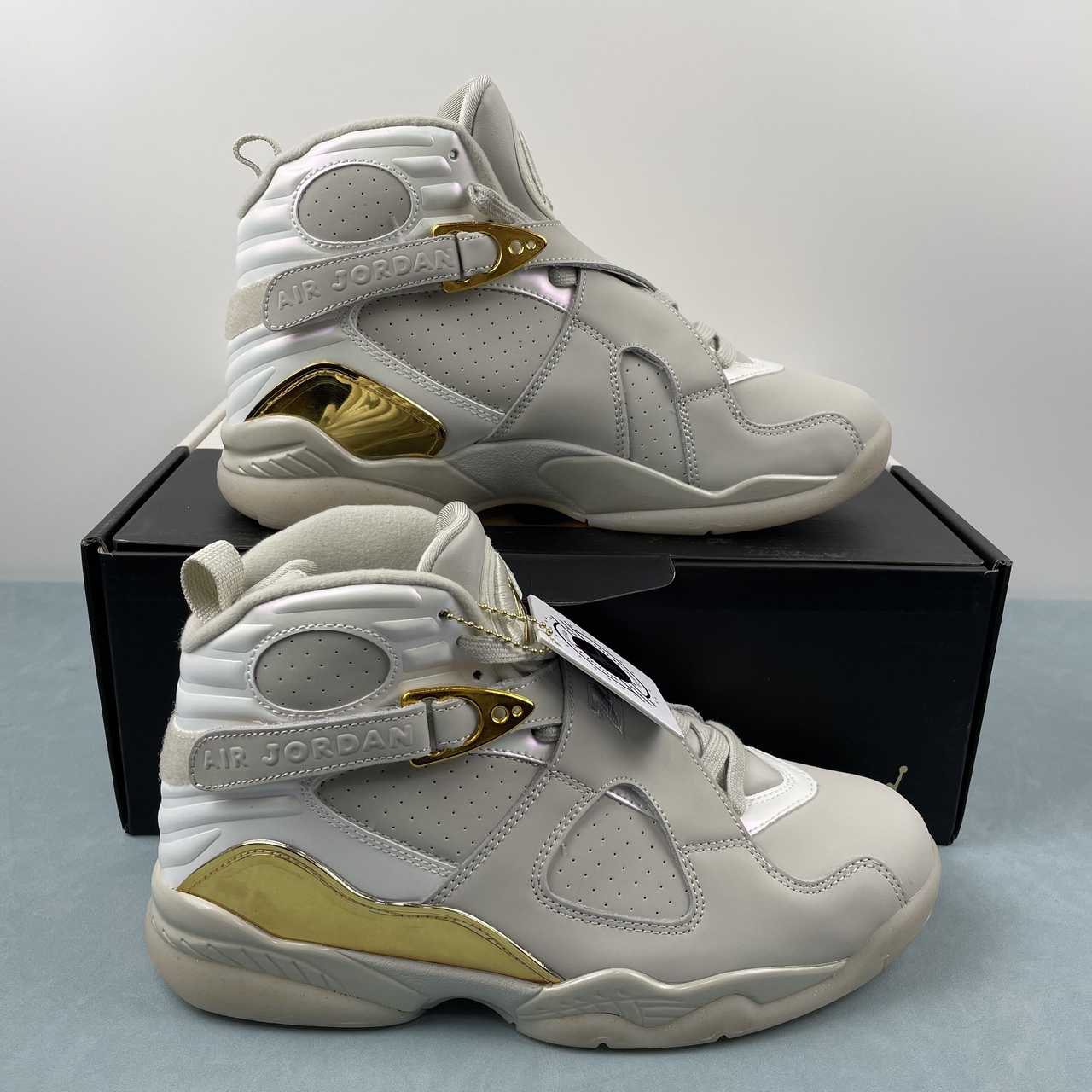 Nike Air Jordan 8 Retro Light Grey