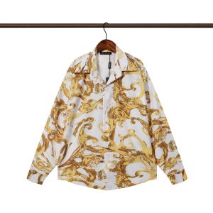 CAMISA VERSACE DORADO