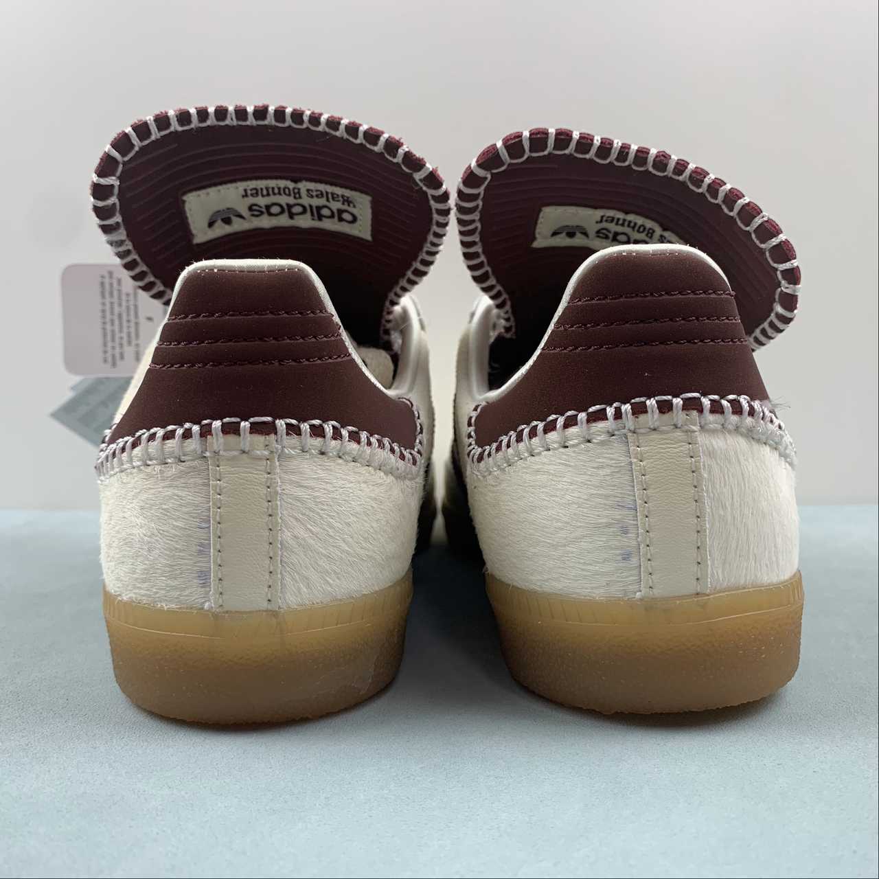 Adidas Samba lengüeta larga granate - Imagen 3