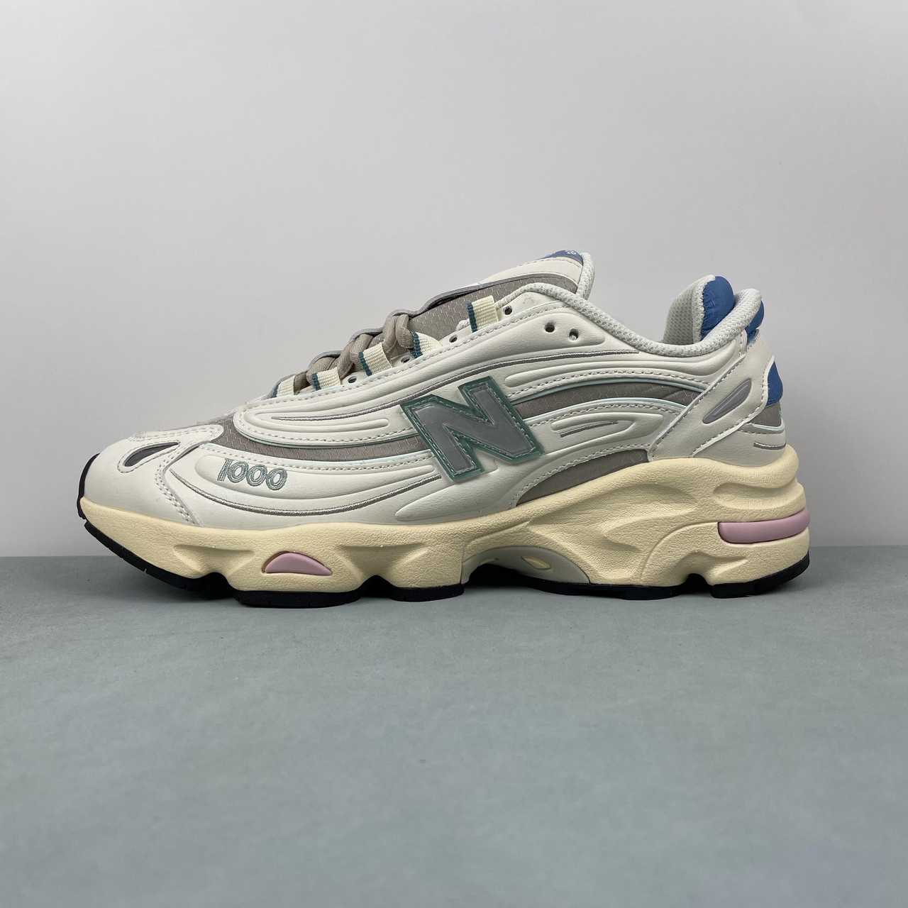 NEW BALANCE 1000 blanca/azul - Imagen 2