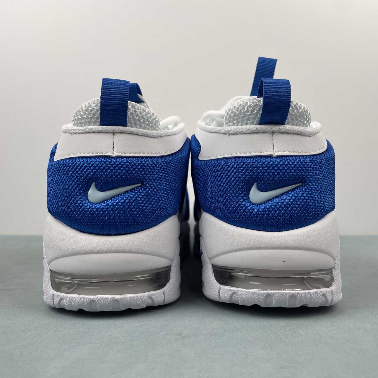 Nike Air More Uptempo Low White/Blue - Imagen 3