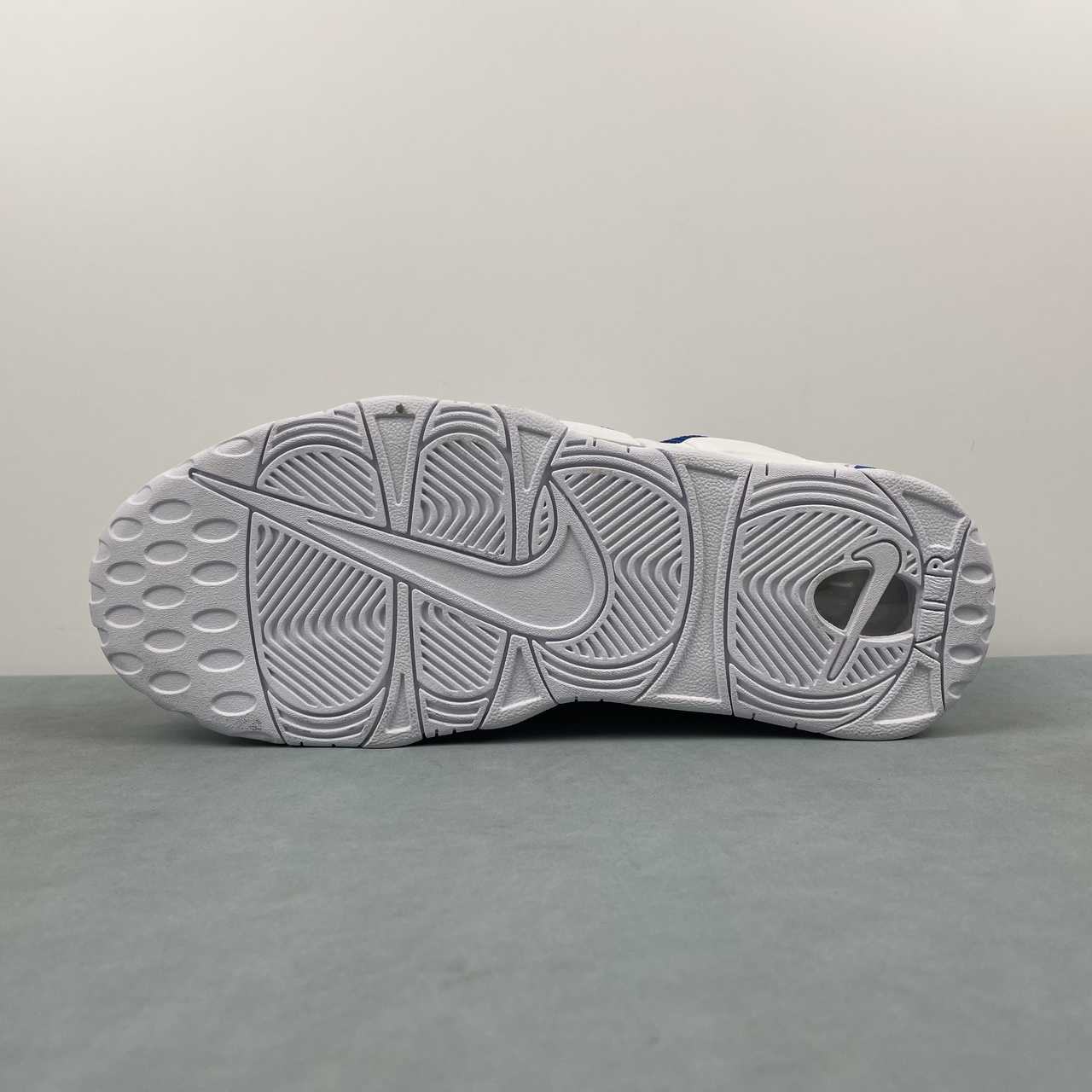 Nike Air More Uptempo Low White/Blue - Imagen 5