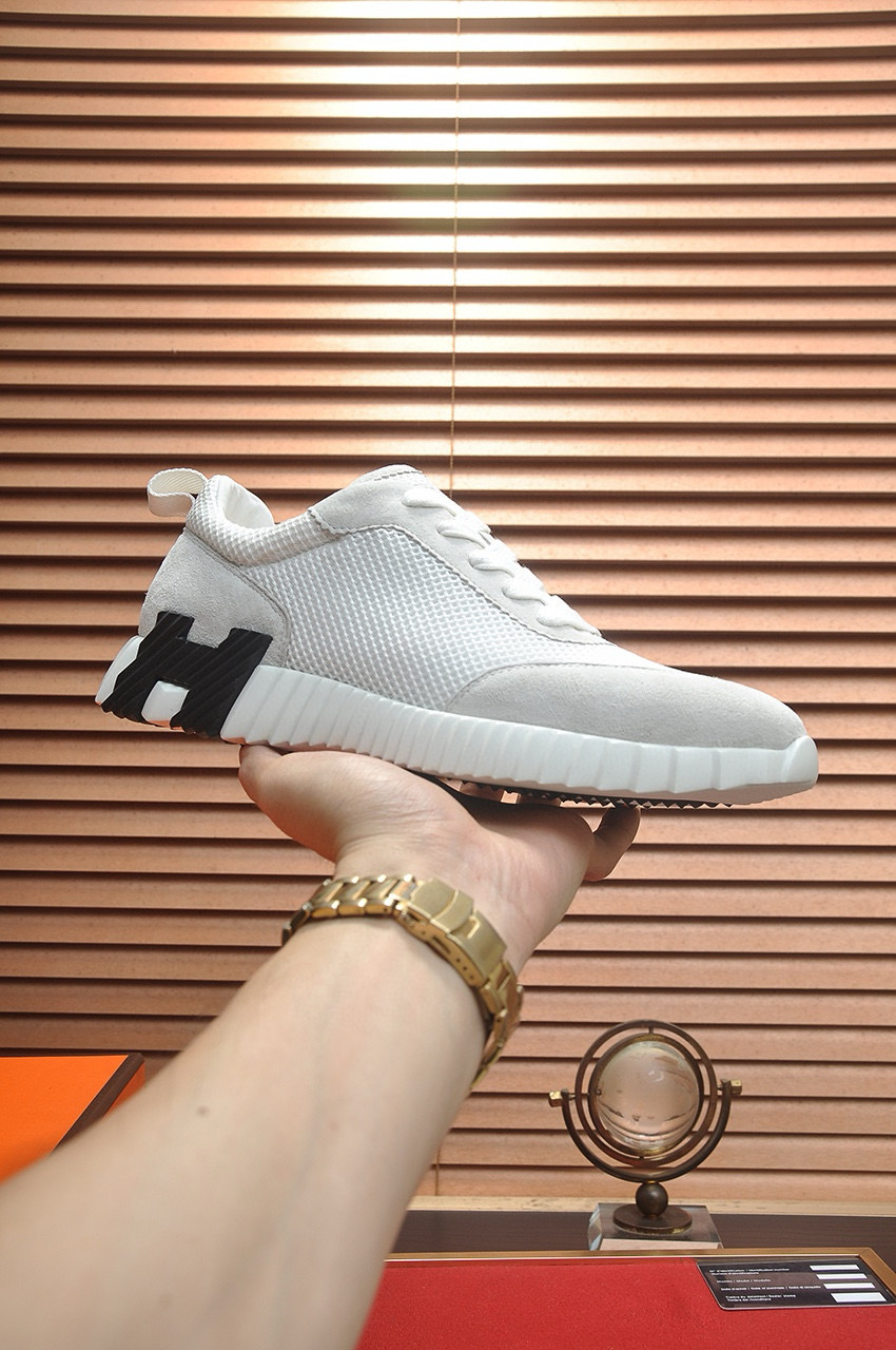 Deportivas HERMES Bouncing N.4 BLANCAS - Imagen 3