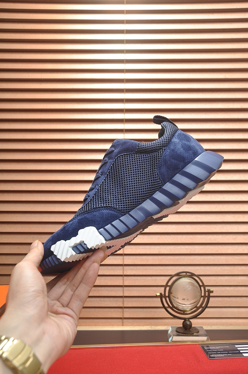 Deportivas HERMES Bouncing AZUL - Imagen 2