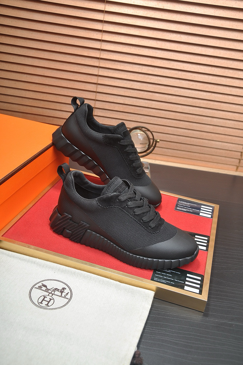 Deportivas HERMES Bouncing FULL NEGRAS - Imagen 4