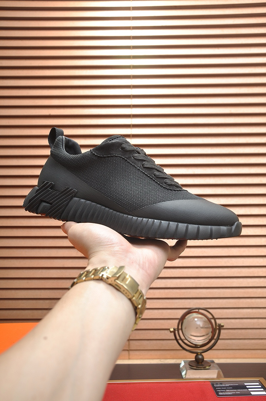 Deportivas HERMES Bouncing FULL NEGRAS - Imagen 5