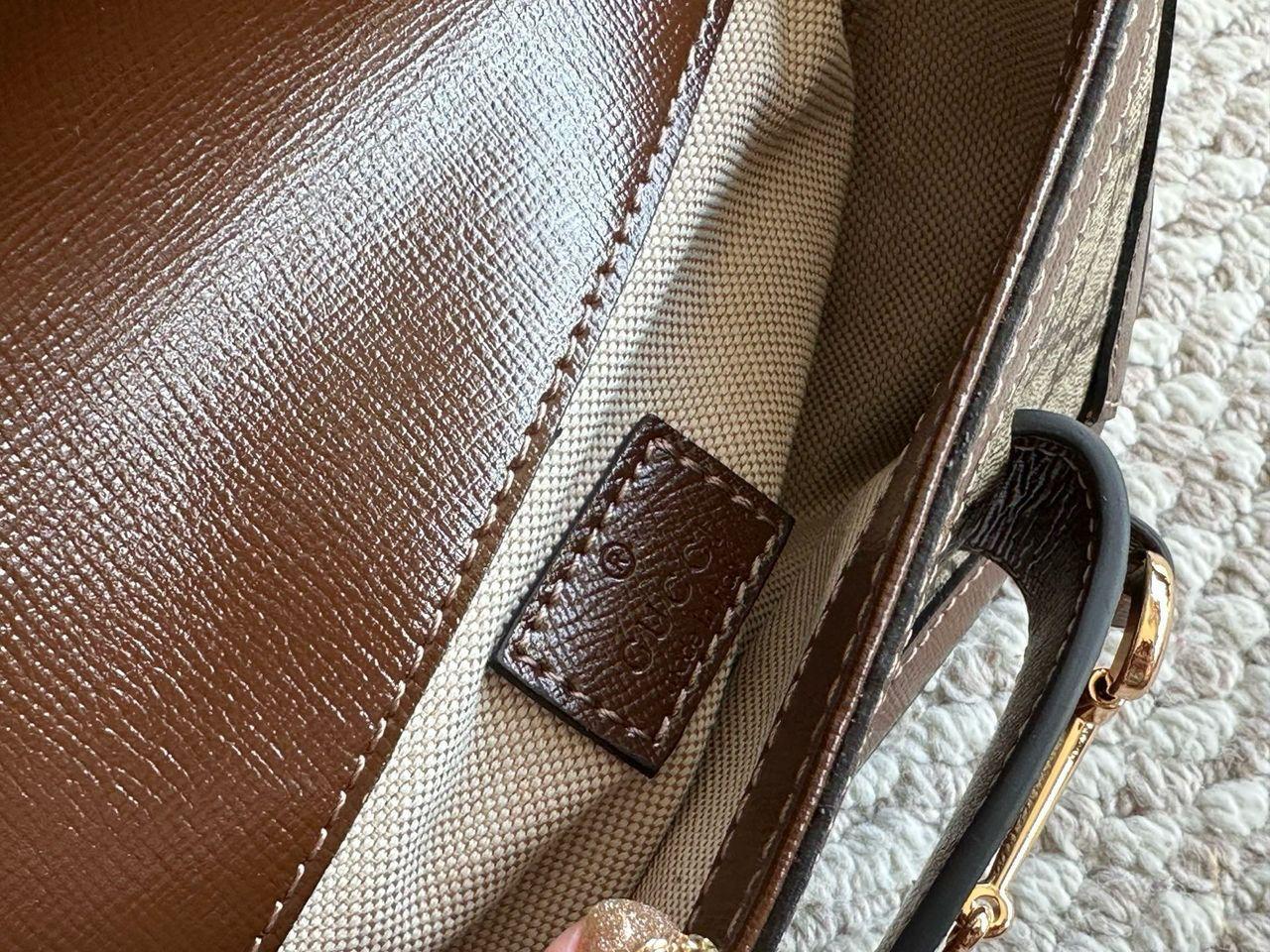 Bolo mujer Gucci Horsebit - Imagen 9