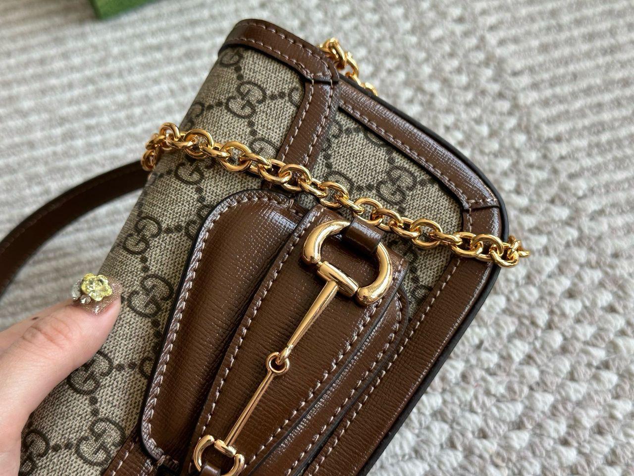 Bolo mujer Gucci Horsebit - Imagen 4