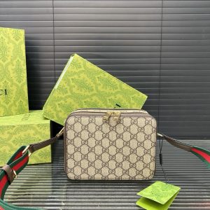Bolso bandolera Gucci Ophidia beige