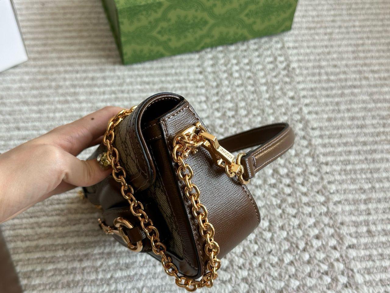 Bolo mujer Gucci Horsebit - Imagen 6