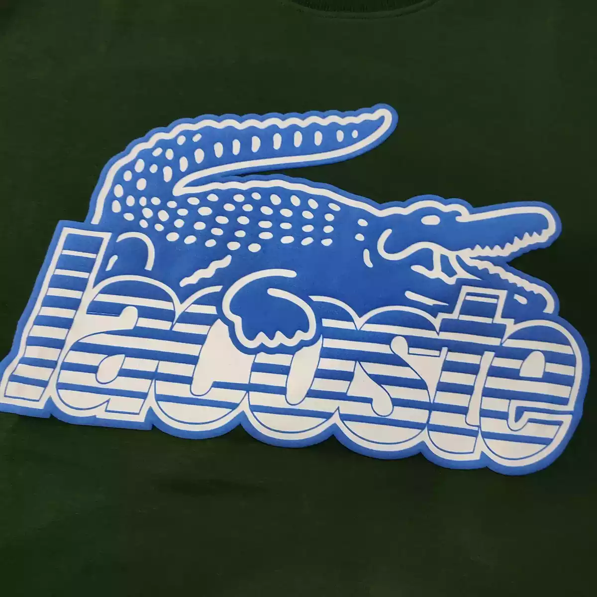 Sudadera LACOSTE verde (ENVÍO 72 HORAS) - Imagen 3