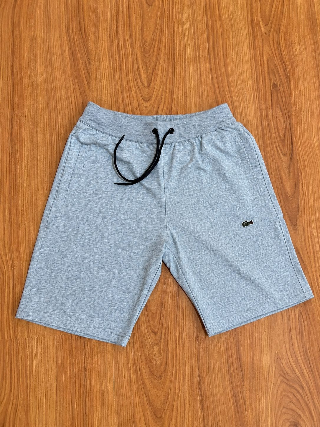 Conjunto corto Lacoste gris (ENVÍO 72HORAS) - Imagen 3