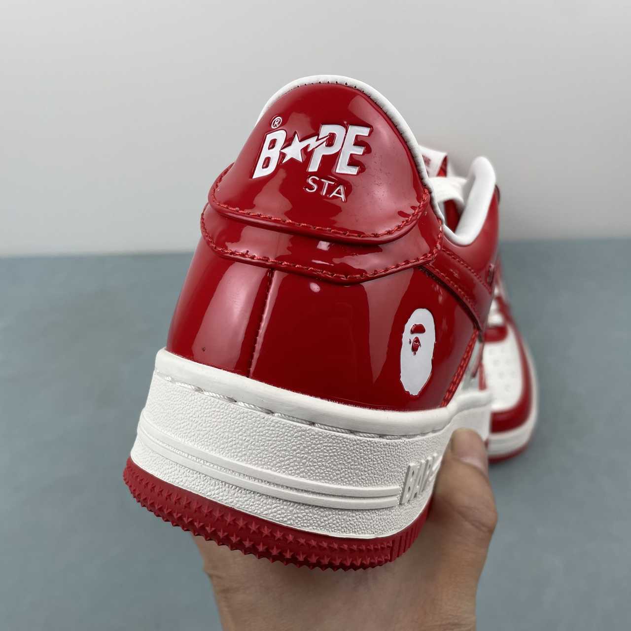 A Bathing Ape Bape Sta Low red - Imagen 3