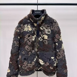 Chaqueta polar Louis Vuitton G5 flores
