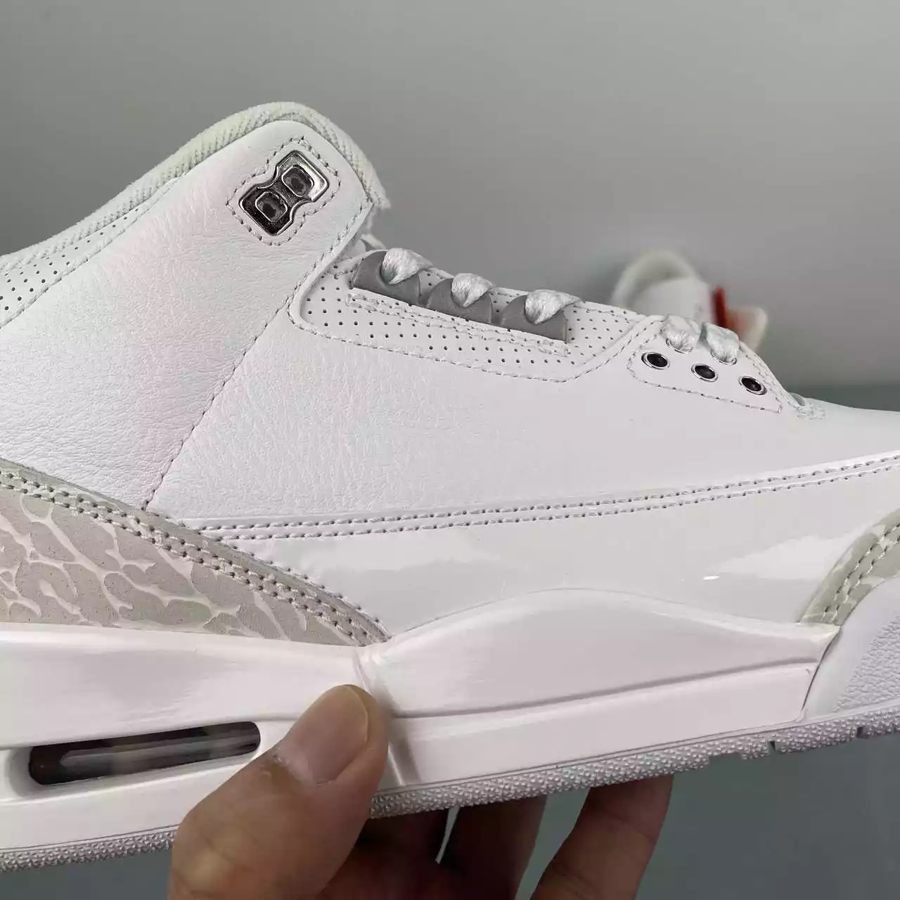Air Jordan 3 Retro Full White - Imagen 5