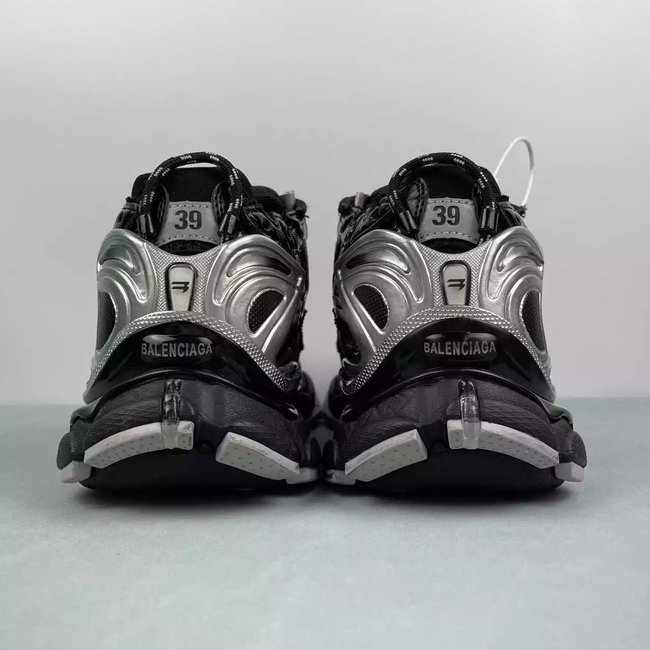 Balenciaga Runner Metallic Silver - Imagen 7