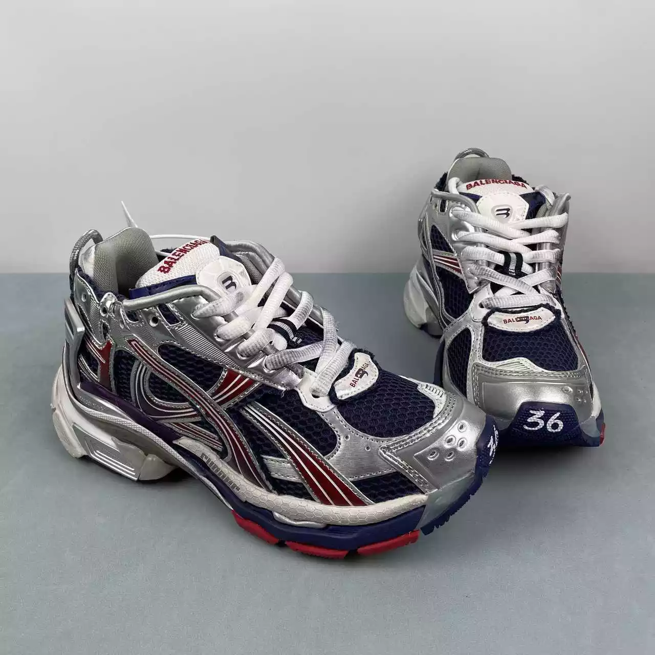 Balenciaga Runner Titanium Grey - Imagen 2