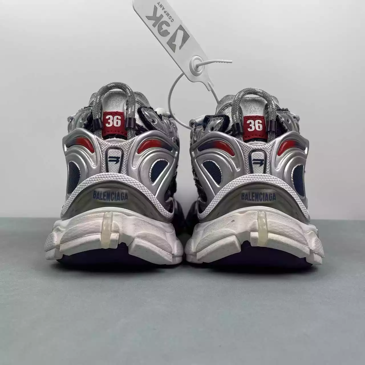 Balenciaga Runner Titanium Grey - Imagen 7