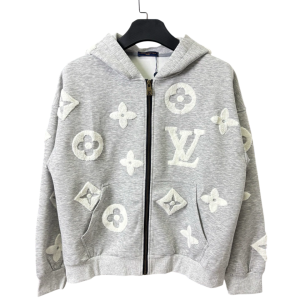 Sudadera cremallera Louis Vuitton gris g5