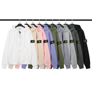 Sudadera cremallera Stone island
