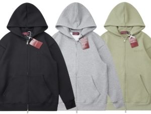 Sudadera cremallera Gucci 3 colores