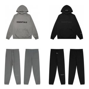 Chándal Fear of God ESSENTIALS negro talla L (ENVÍO 72 HORAS)