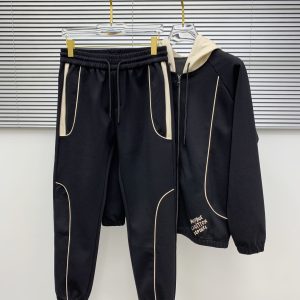 Chándal Louis Vuitton negro estampado