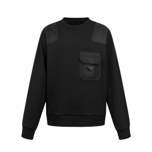 Sudadera Prada con bolsillo talla S (ENVÍO 72 HORAS)