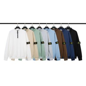 Jersey media cremallera Stone Island 8 colores