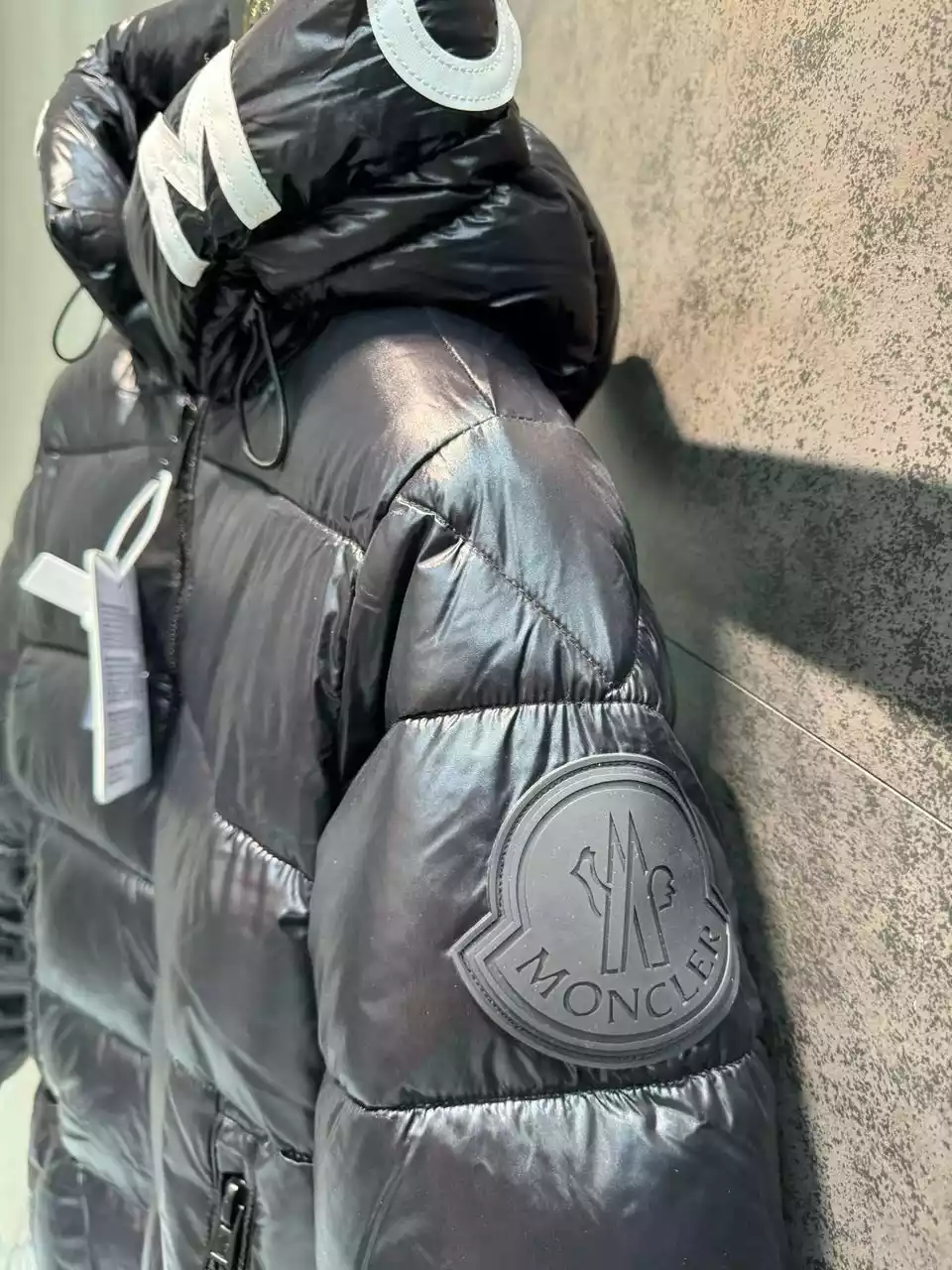 Chaqueta acolchada Moncler letras ENVÍO 72HORAS - Imagen 3