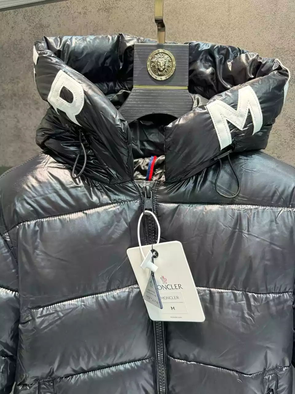 Chaqueta acolchada Moncler letras ENVÍO 72HORAS - Imagen 4
