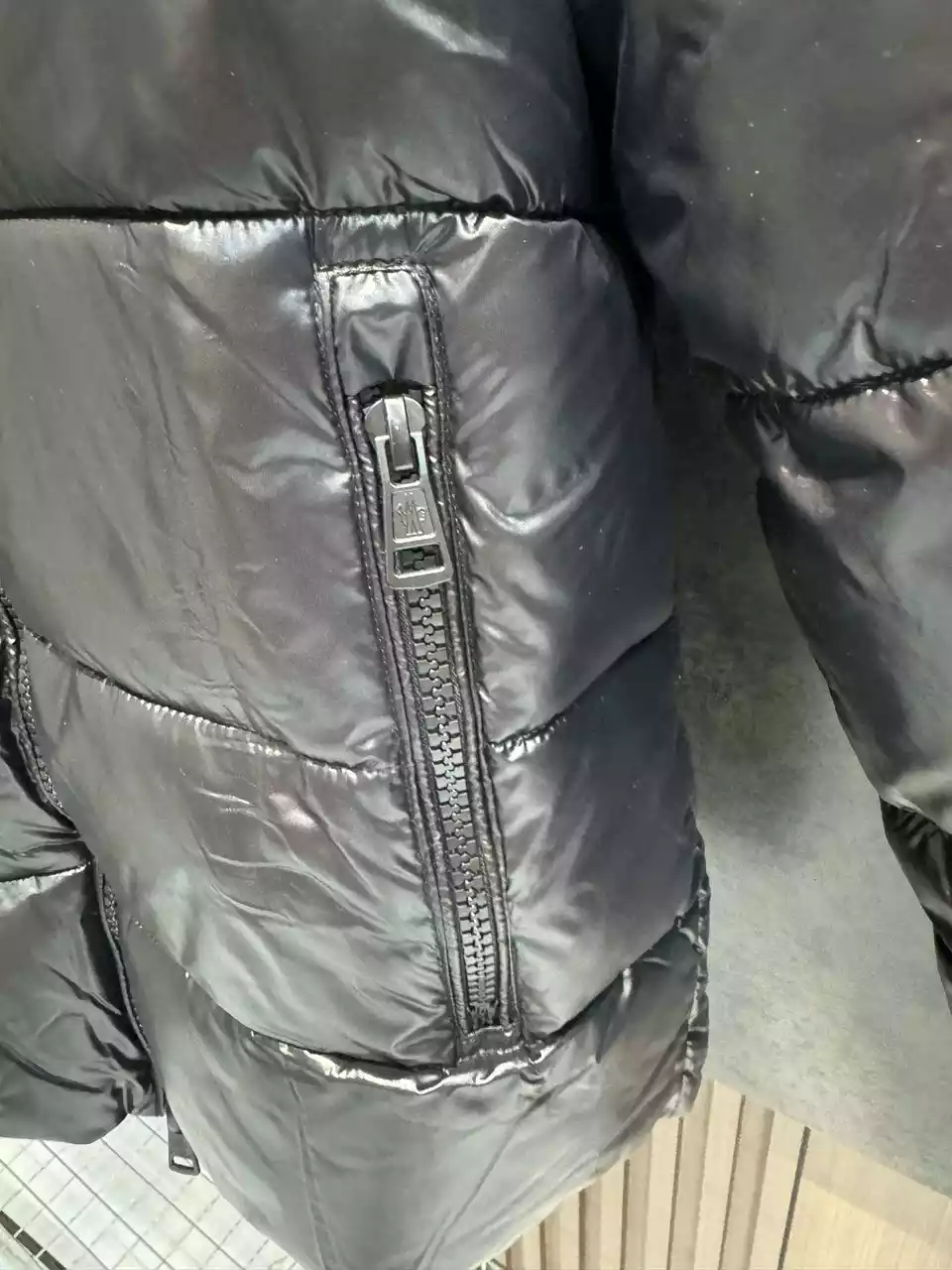 Chaqueta acolchada Moncler letras ENVÍO 72HORAS - Imagen 5