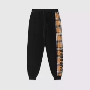 Pantalón largo Burberry negro talla XXL (ENVÍO 72 HORAS)