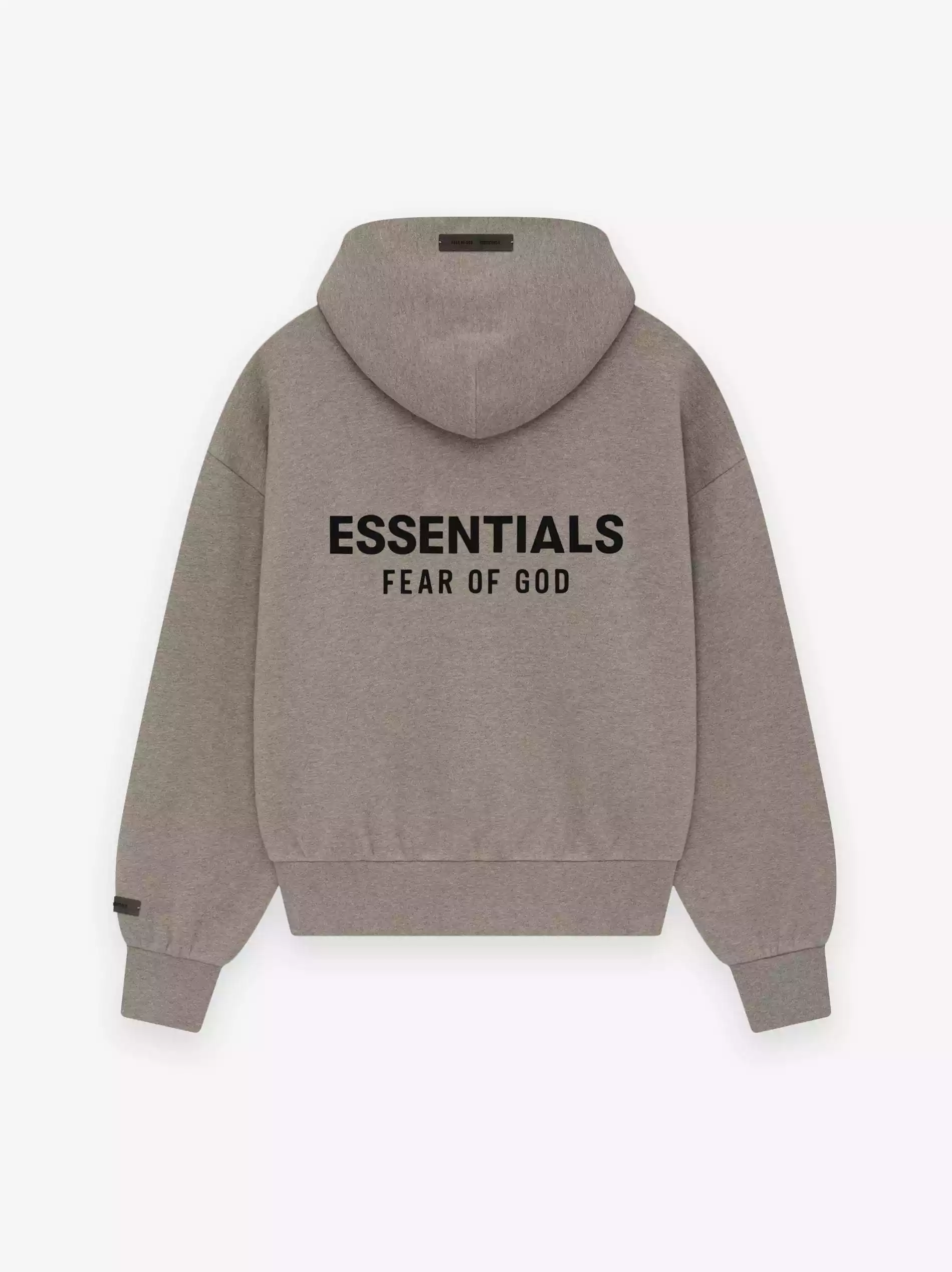 Sudadera con capucha Fear of God Essentials gris