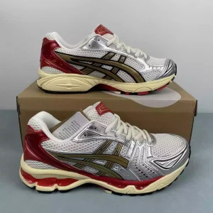 Asics GEL Kayano-14 dorado/rojo