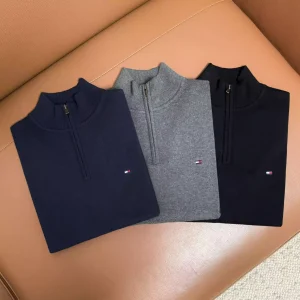 Jerséi media cremallera Tommy Hilfiger 3 colores