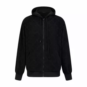 Sudadera cremallera Louis Vuitton negra