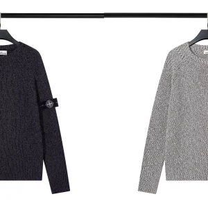 Suéter Stone Island negro/gris