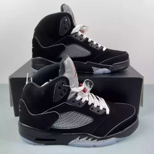 Nike Air Jordan 5 Retro Black Metallic