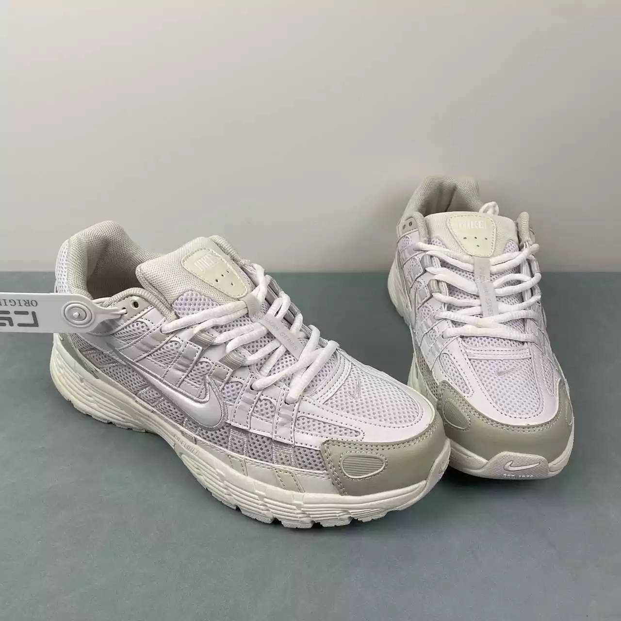 Nike P-6000 white & Grey - Imagen 2