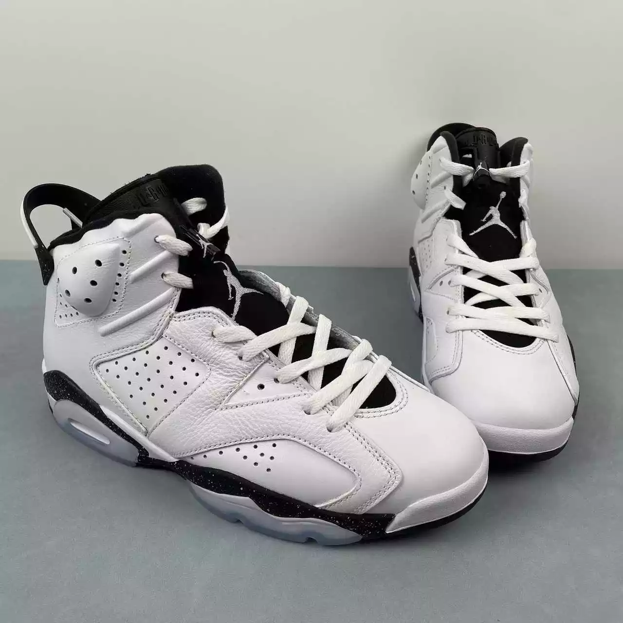 Air Jordan 6 Retro white black - Imagen 2