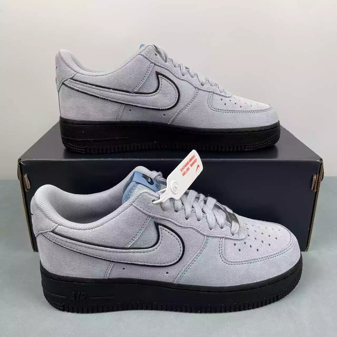 Nike Air Force 1 Low Light Smoke Grey Suede