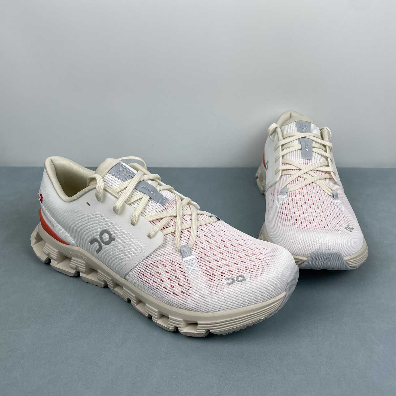 On Cloud X 4 white orange - Imagen 2