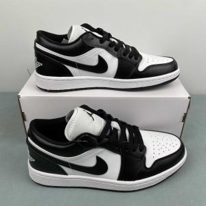 Nike Air Jordan 1 Low Panda Blanco Negro